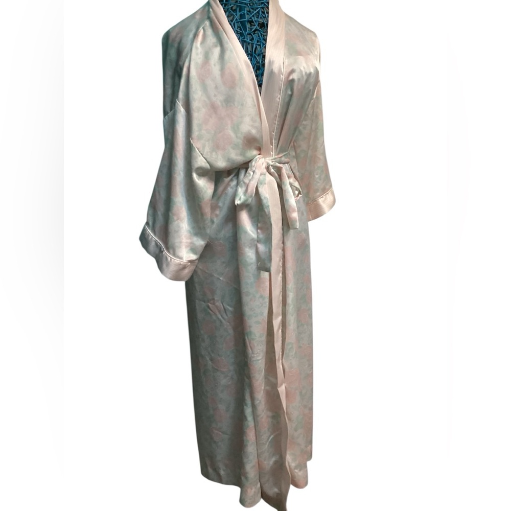 Dior Women's Cream Satin Robe
